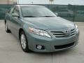 2011 Aloe Green Metallic Toyota Camry XLE V6  photo #1