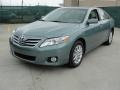 2011 Aloe Green Metallic Toyota Camry XLE V6  photo #7