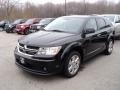 2011 Brilliant Black Crystal Pearl Dodge Journey Crew  photo #1