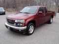 Merlot Jewel Red Metallic 2011 GMC Canyon SLE Extended Cab