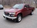 2011 Merlot Jewel Red Metallic GMC Canyon SLE Extended Cab  photo #1