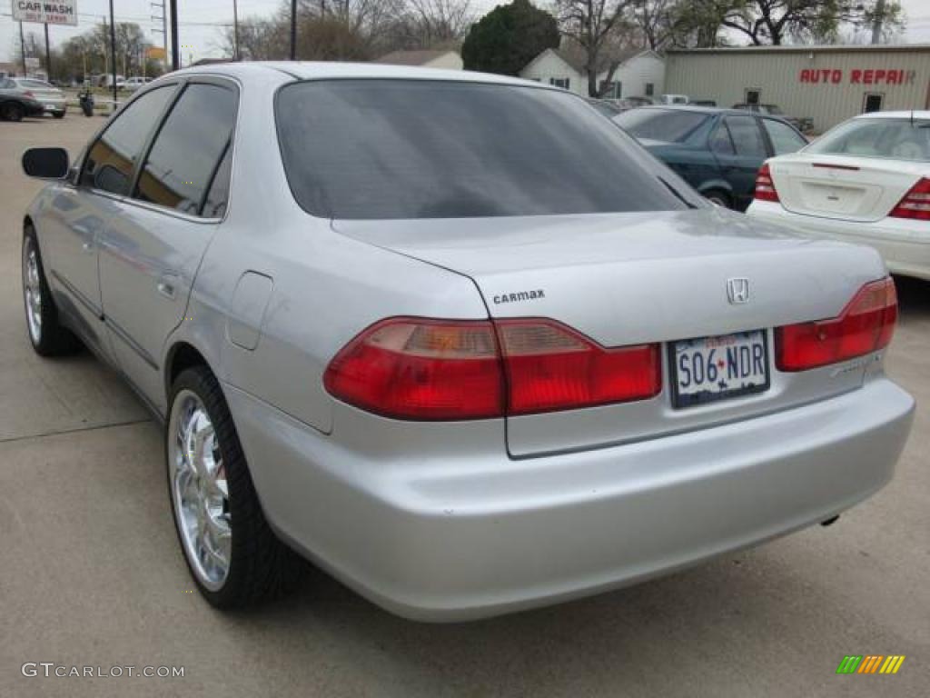 1999 Accord LX Sedan - Satin Silver Metallic / Ivory photo #6