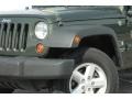 2008 Jeep Green Metallic Jeep Wrangler Unlimited X 4x4  photo #6