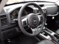 2011 Jeep Liberty Dark Slate Gray Interior Steering Wheel Photo
