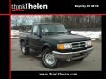 Black 1997 Ford Ranger XLT Regular Cab 4x4