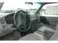 Medium Graphite 1997 Ford Ranger XLT Regular Cab 4x4 Interior Color