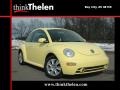 2001 Yellow Volkswagen New Beetle GLS Coupe  photo #1