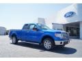 2011 Blue Flame Metallic Ford F150 XLT SuperCab  photo #1