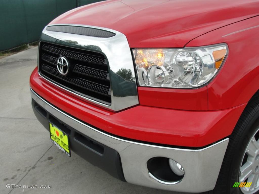 2008 Tundra Double Cab - Radiant Red / Black photo #11