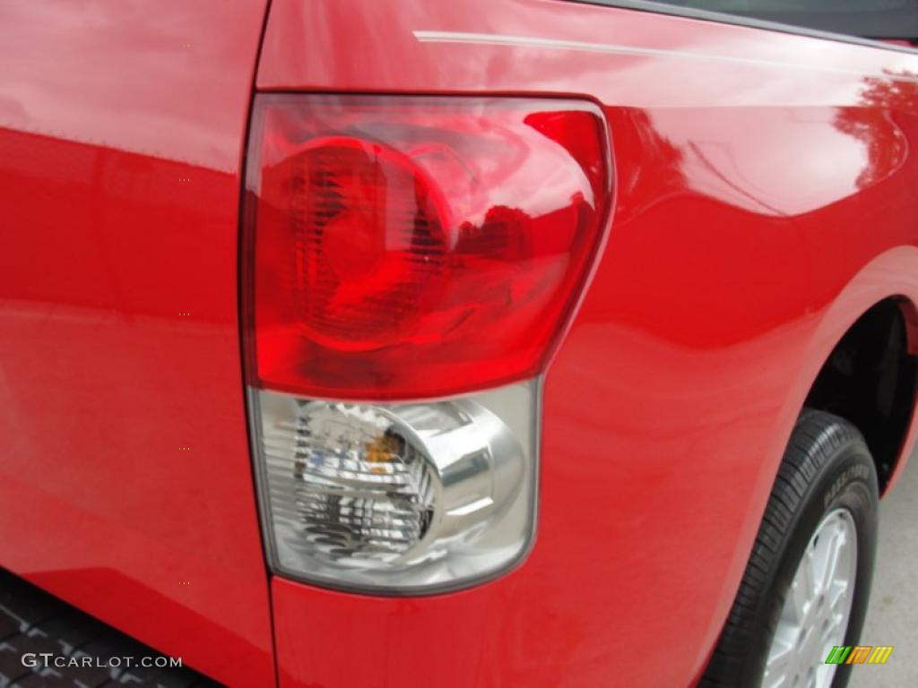 2008 Tundra Double Cab - Radiant Red / Black photo #18