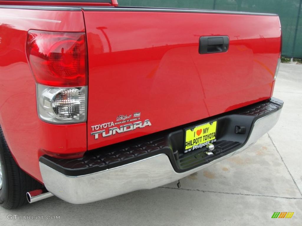 2008 Tundra Double Cab - Radiant Red / Black photo #19
