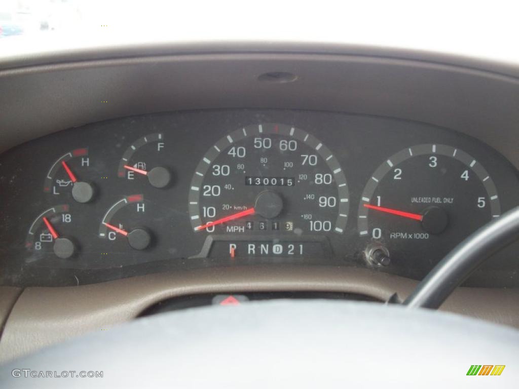 1997 Ford F150 Lariat Extended Cab Gauges Photo #47566058