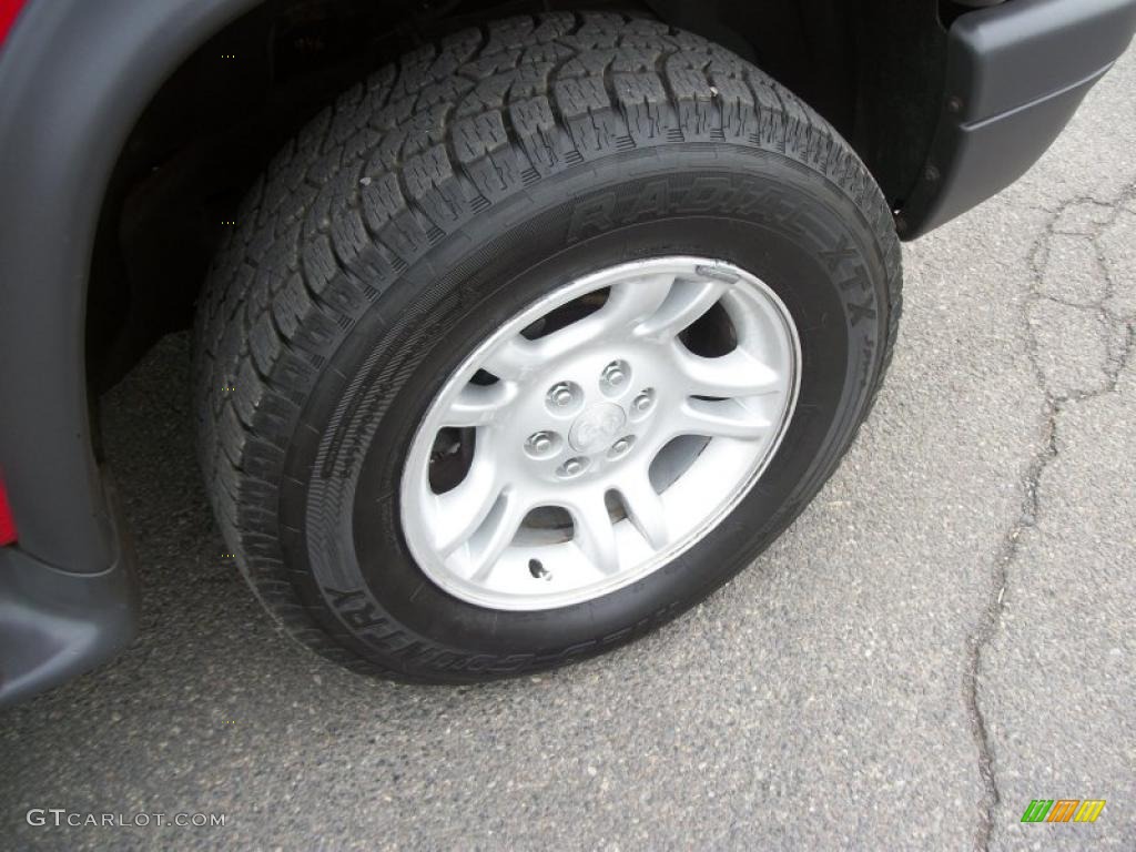 2003 Durango Sport 4x4 - Flame Red / Dark Slate Gray photo #9