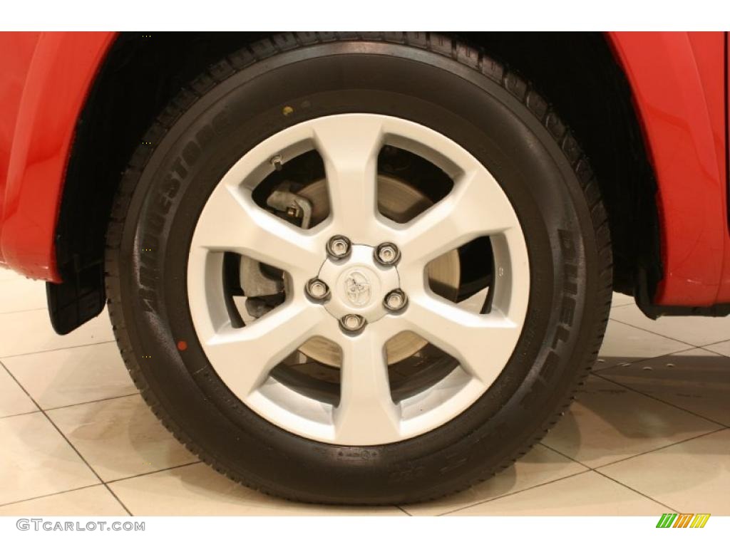 2011 RAV4 V6 Limited 4WD - Barcelona Red Metallic / Ash photo #17