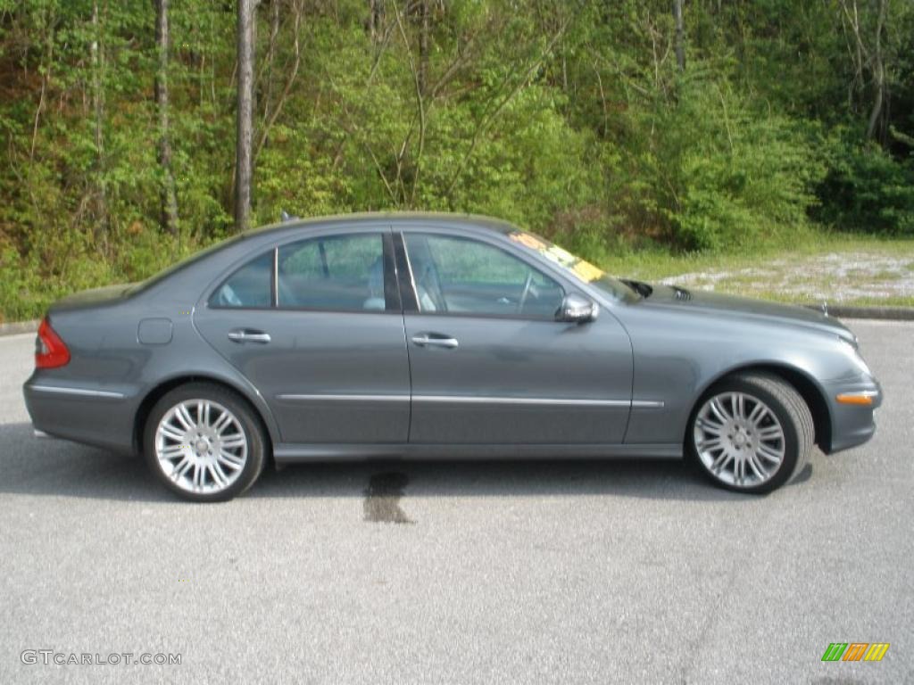 Flint Grey Metallic 2008 Mercedes-Benz E 350 4Matic Sedan Exterior Photo #47567006