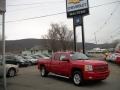 2011 Victory Red Chevrolet Silverado 1500 LT Extended Cab 4x4  photo #3