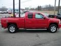 2011 Victory Red Chevrolet Silverado 1500 LT Extended Cab 4x4  photo #4