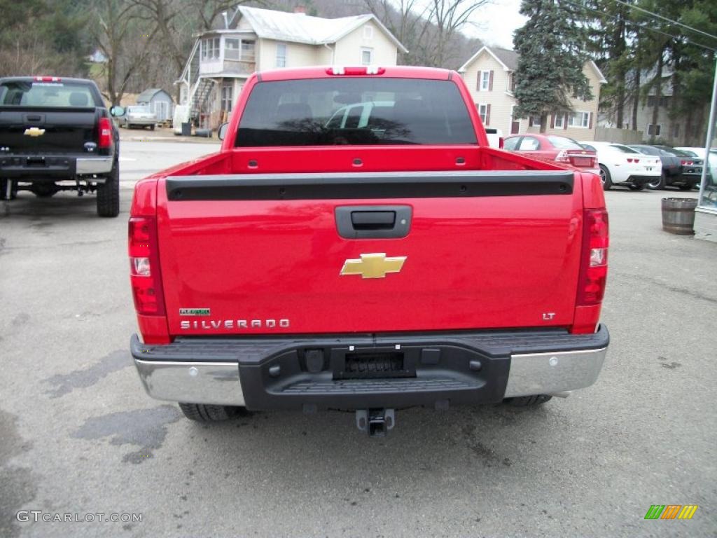 2011 Silverado 1500 LT Extended Cab 4x4 - Victory Red / Ebony photo #6