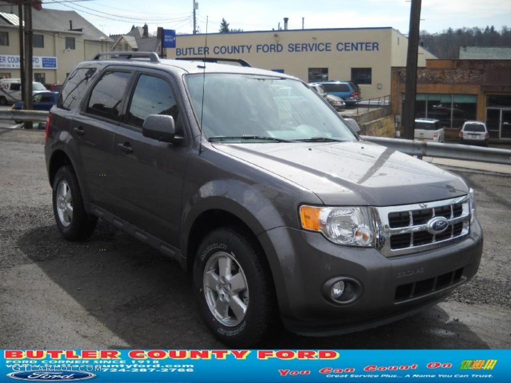 2011 Escape XLT 4WD - Sterling Grey Metallic / Stone photo #1