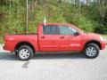 2010 Red Alert Nissan Titan PRO-4X Crew Cab 4x4  photo #2