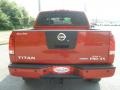 2010 Red Alert Nissan Titan PRO-4X Crew Cab 4x4  photo #4