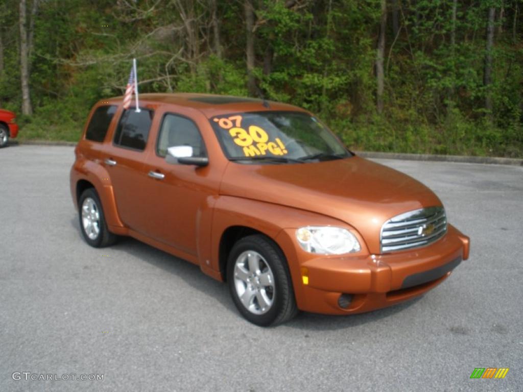 Sunburst Orange II Metallic 2007 Chevrolet HHR LT Exterior Photo #47568701