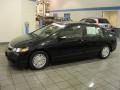 Crystal Black Pearl - Civic Hybrid Sedan Photo No. 4