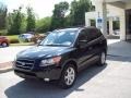 Ebony Black - Santa Fe Limited 4WD Photo No. 2