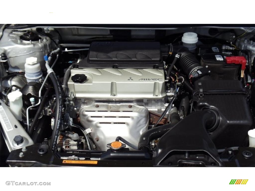 2009 Mitsubishi Eclipse GS Coupe 2.4 Liter SOHC 16-Valve MIVEC 4 Cylinder Engine Photo #47573123