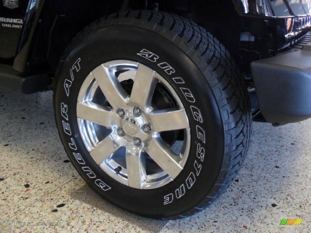 2011 Jeep Wrangler Unlimited Sahara 70th Anniversary 4x4 Wheel Photo #47573180
