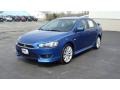 2010 Octane Blue Metallic Mitsubishi Lancer GTS  photo #1