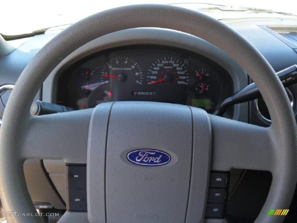 2004 F150 XLT SuperCrew - Dark Shadow Grey Metallic / Medium/Dark Flint photo #11