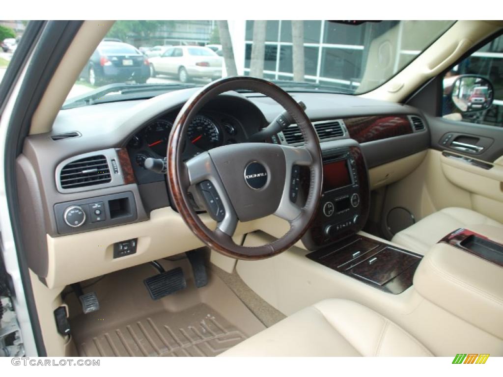 Cocoa/Light Cashmere Interior 2011 GMC Sierra 1500 Denali Crew Cab 4x4 Photo #47574122