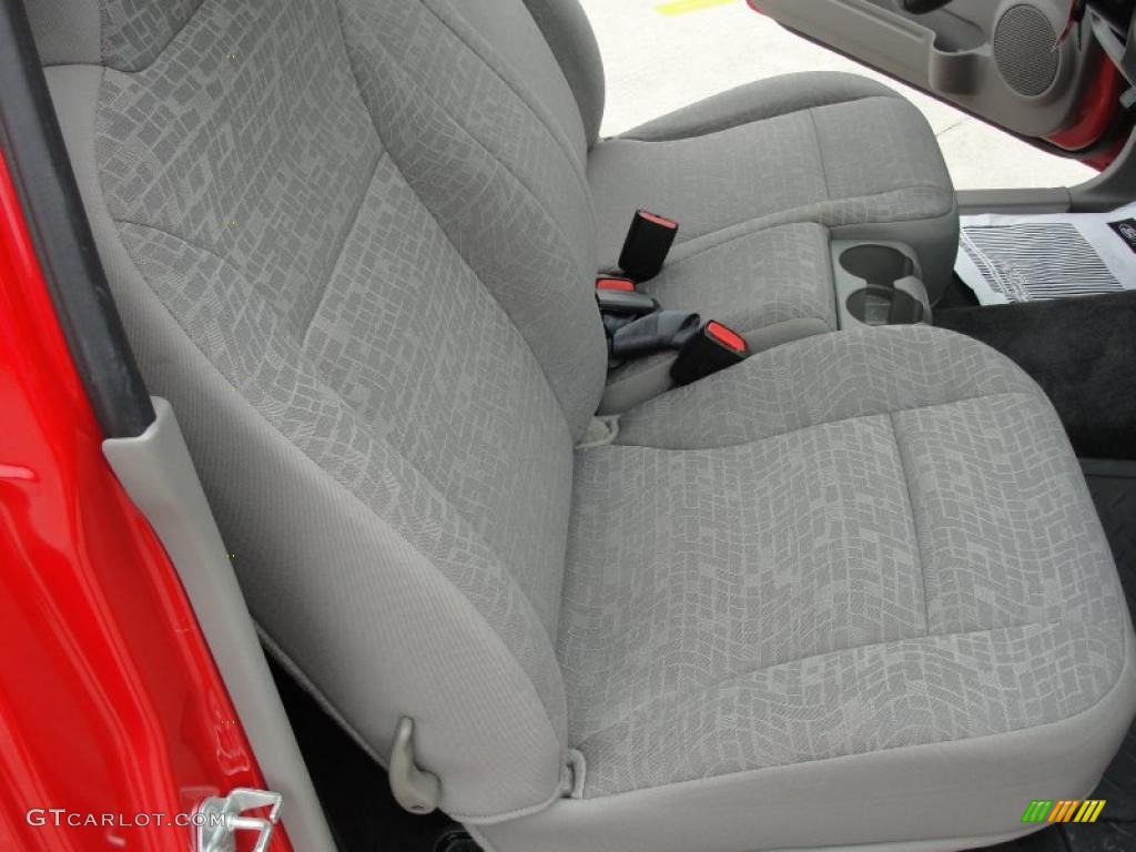 2008 Colorado Work Truck Regular Cab - Victory Red / Medium Pewter photo #23