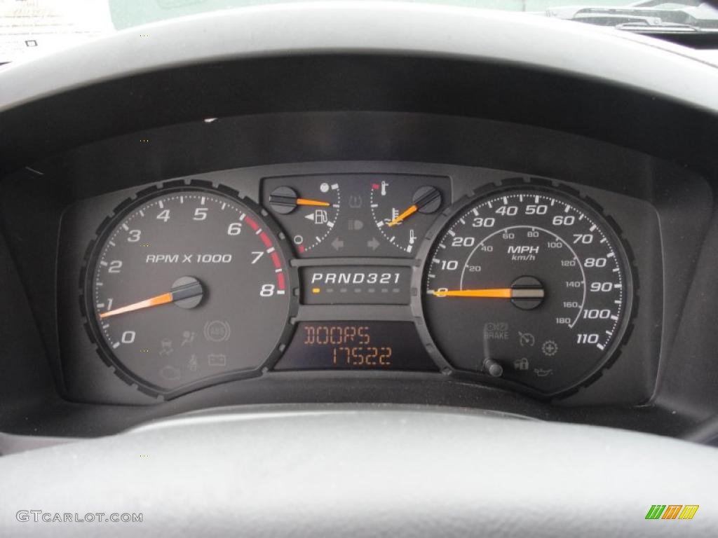 2008 Chevrolet Colorado Work Truck Regular Cab Gauges Photo #47574608