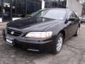 2002 Nighthawk Black Pearl Honda Accord SE Coupe  photo #1