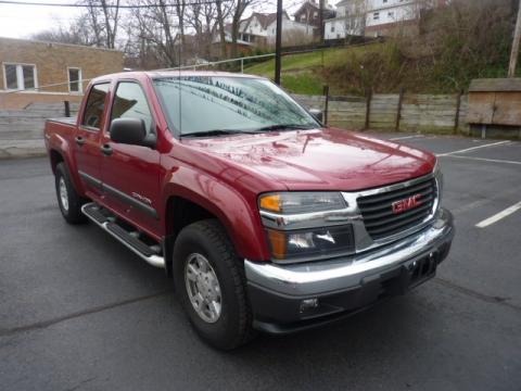 2004 GMC Canyon SLE Crew Cab 4x4 Data, Info and Specs