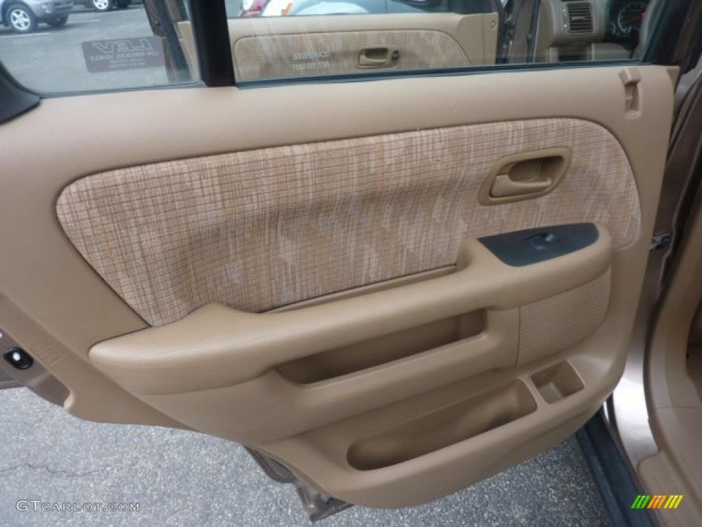 2004 Honda CR-V LX 4WD Saddle Door Panel Photo #47577596