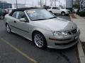 2005 Parchment Silver Metallic Saab 9-3 Aero Convertible  photo #9