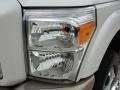 White Platinum Tri-Coat Metallic - F350 Super Duty King Ranch Crew Cab 4x4 Dually Photo No. 10