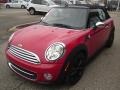 2011 Chili Red Mini Cooper Convertible  photo #1