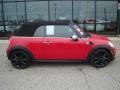 2011 Chili Red Mini Cooper Convertible  photo #4