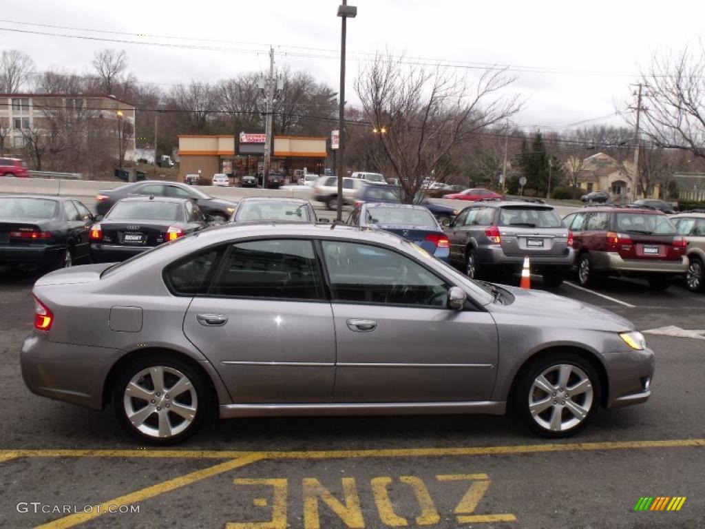 2008 Legacy 2.5 GT Limited Sedan - Quartz Silver Metallic / Off Black photo #7