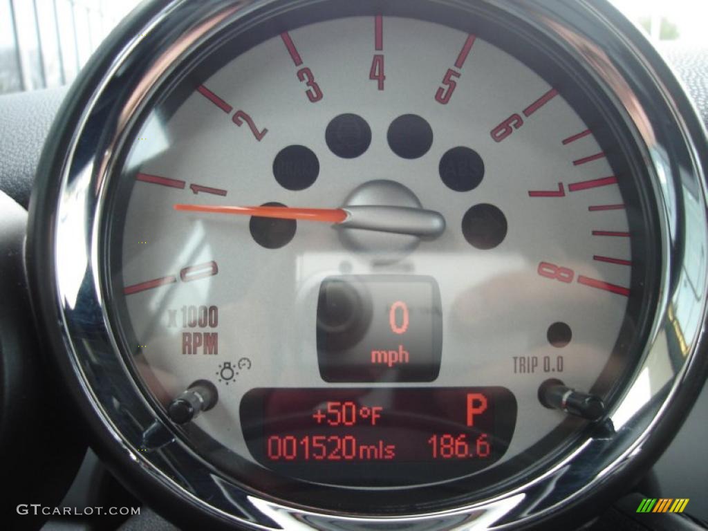 2011 Cooper Convertible - Chili Red / Carbon Black photo #12