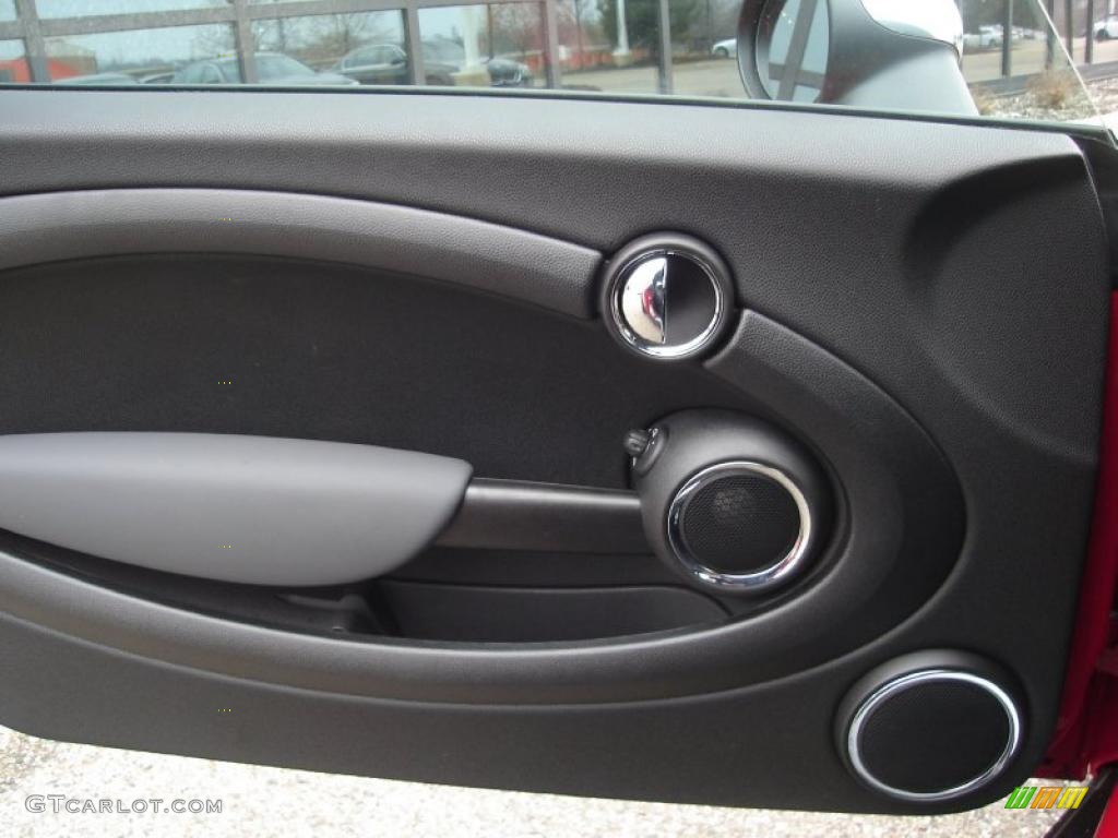2011 Cooper Convertible - Chili Red / Carbon Black photo #20