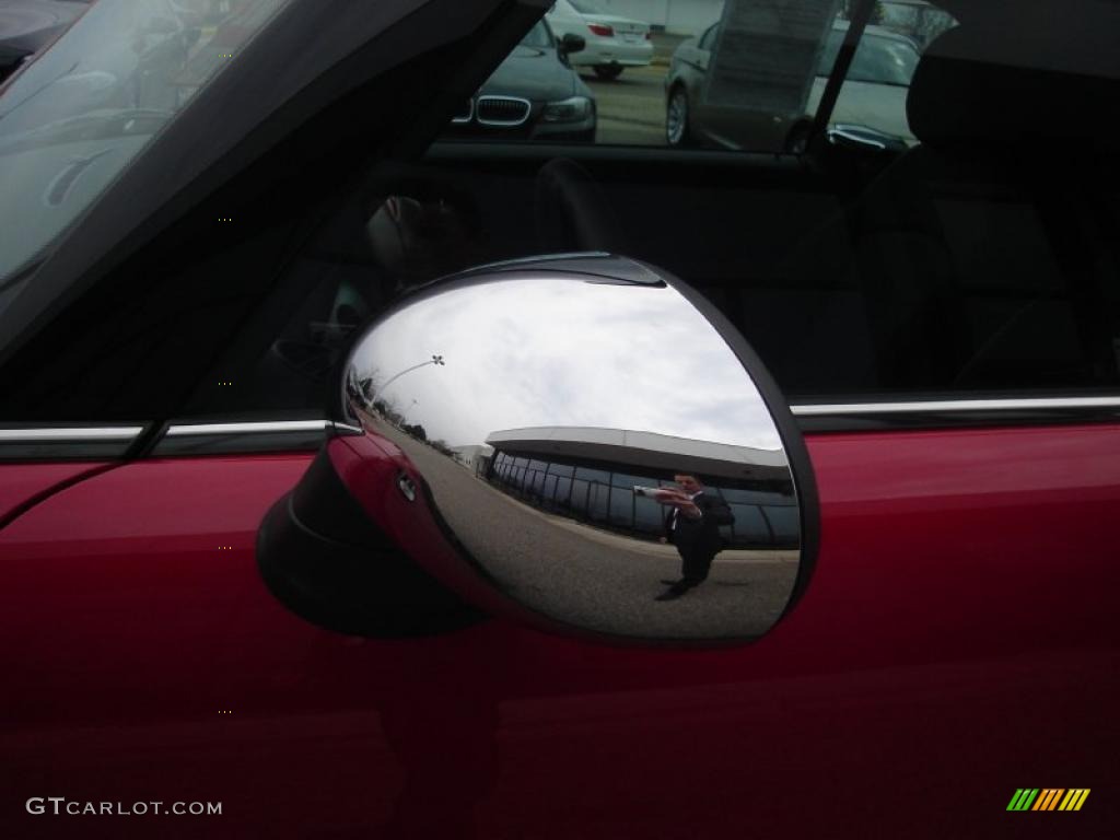 2011 Cooper Convertible - Chili Red / Carbon Black photo #21