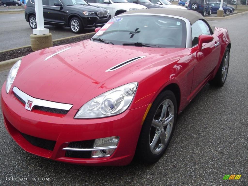 Chili Pepper Red 2007 Saturn Sky Roadster Exterior Photo #47579498