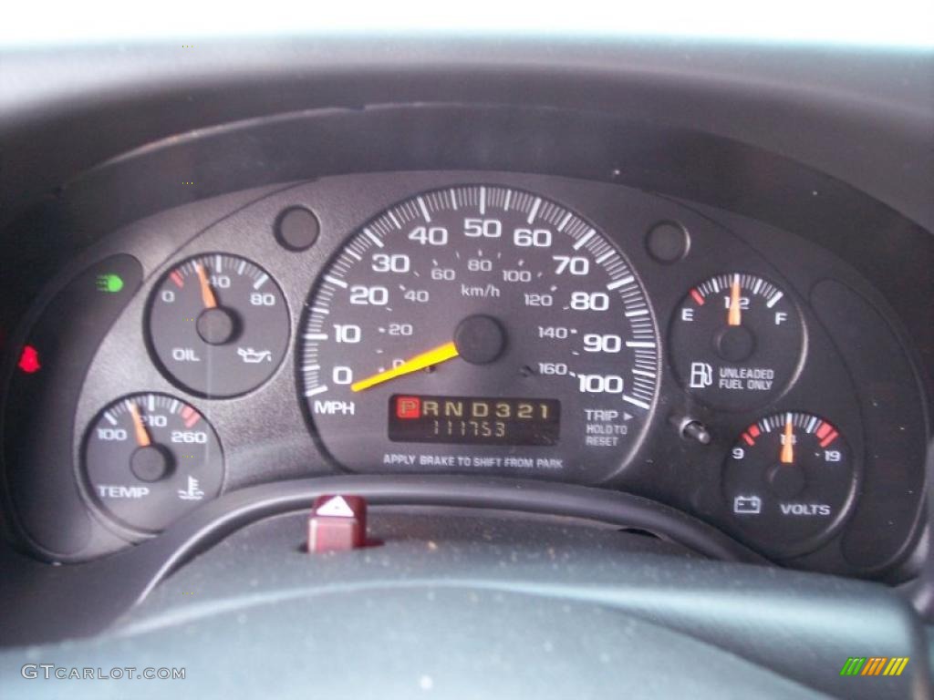 2000 Chevrolet Express G2500 Commercial Gauges Photos