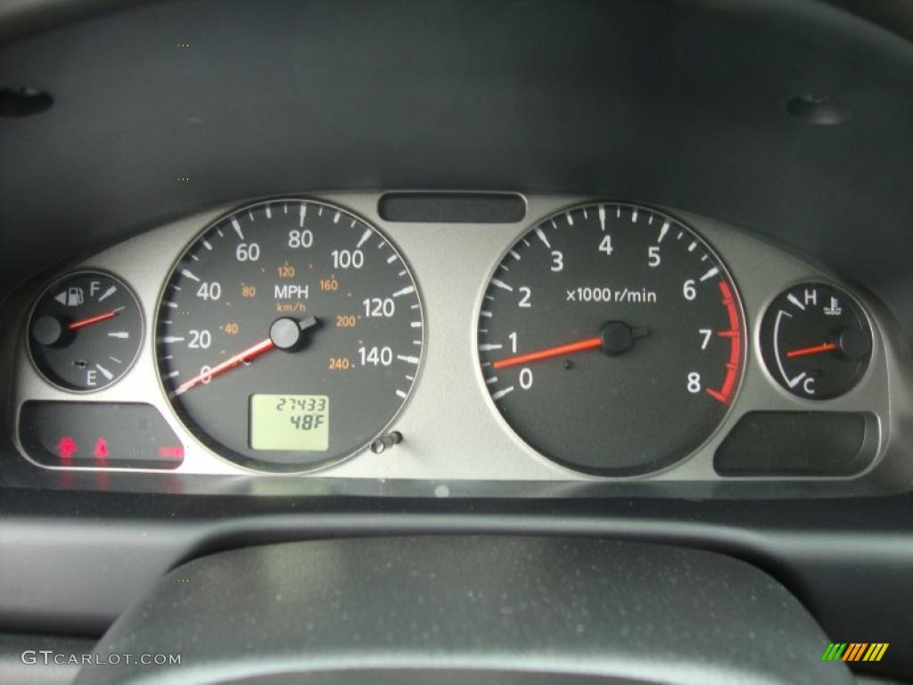 2006 Nissan Sentra SE-R Spec V Gauges Photo #47581172