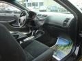 2003 Nighthawk Black Pearl Honda Civic EX Coupe  photo #20